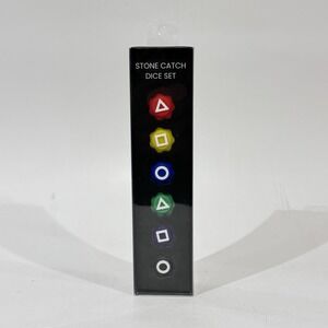 New Stone Catch Dice Set Game from GameStop Jax Stackable‎ Dice w Instructions